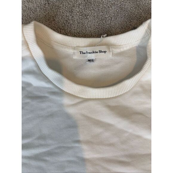 NWOT The Frankie Shop Memphis Fleece Set in White, M/L $250 E43 - Picture 8 of 8